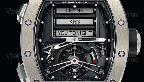 2015鐘錶與奇蹟│Richard Mille RM 69情色陀飛輪腕錶